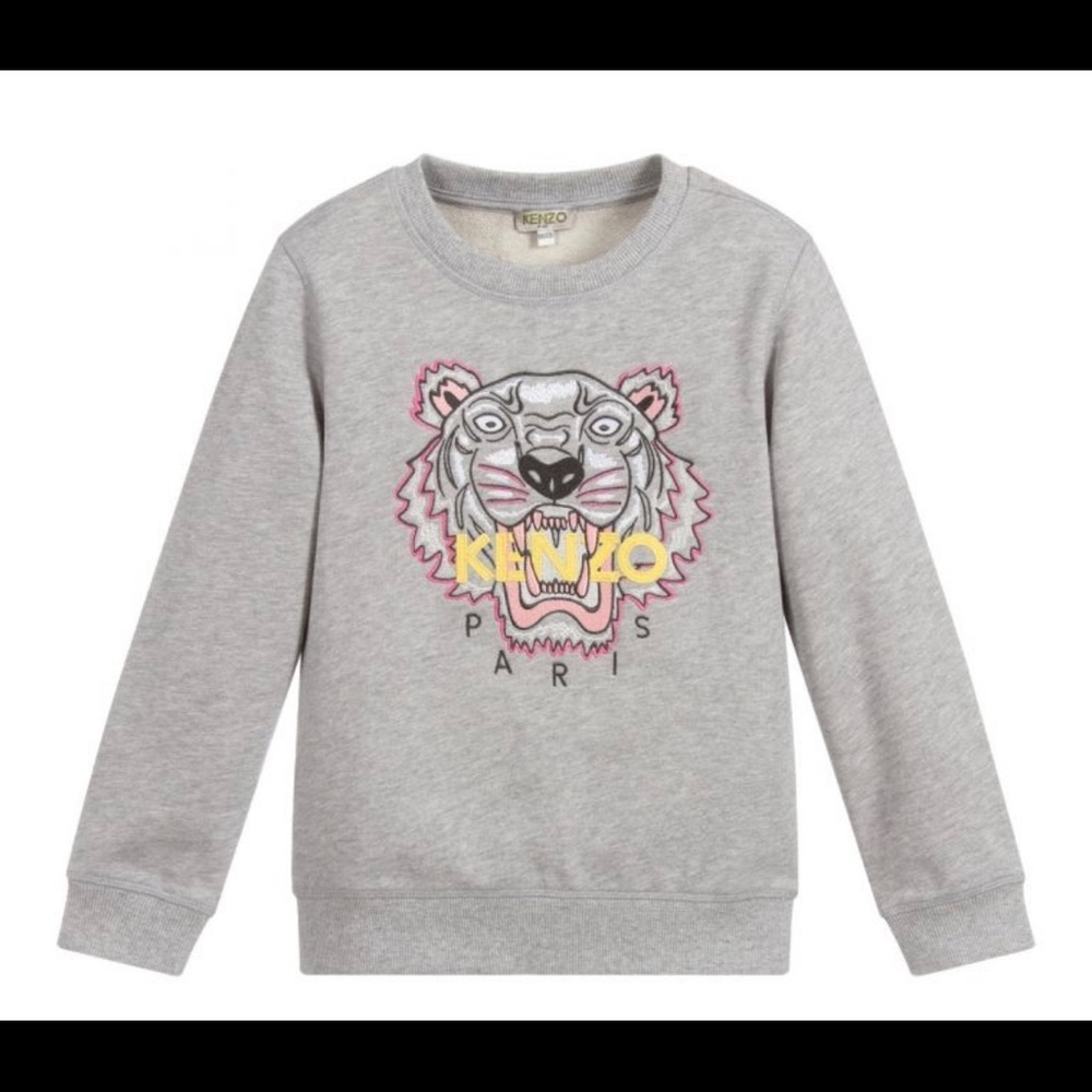 Kenzo gray  size 10 sweater